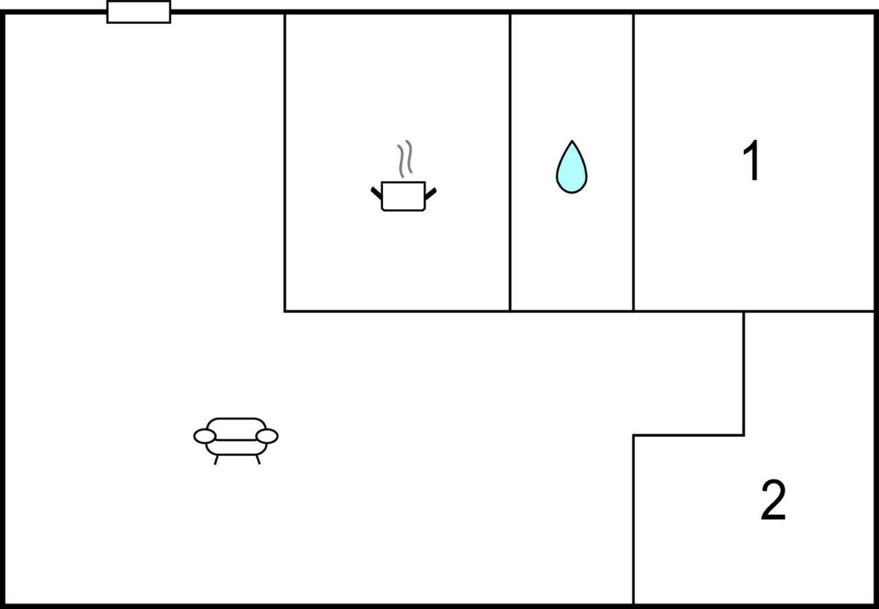 2 Bedroom Stunning Apartment In モネーリア エクステリア 写真